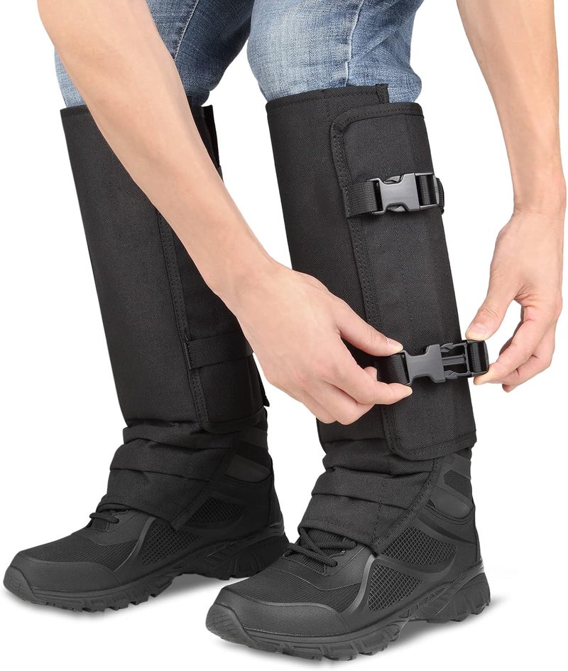 HUNTARMOR Snake Gaiters Leg Guards: Waterproof Snake Chaps for Hunting, Adjustable Leg Gaiter Snake Bite Protection for Lower Legs, Lightweight Flexible Design Snake Guards Fits Men & Women - Image 5